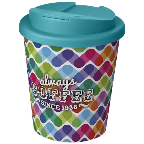 Mug promotionnel isolant 250ml Americano® Blanc et Vert eau